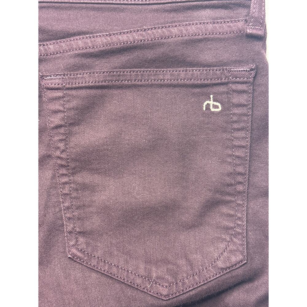 Rag & Bone Women's The Dre Boyfriend Plum Purple Jeans - Size 27 (30x31) - Picture 3 of 8